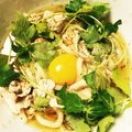 夏女旅娘's cooksnap of when they made 三つ葉でサッパリ♬白だし肉うどん♡.