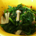 jurinca's cooksnap of when they made ほうれん草としめじのかつお醤油和え.