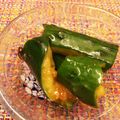 ＊てじこ＊'s cooksnap of when they made 大量消費　たたききゅうりのピリ辛あえ.