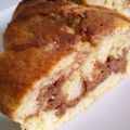 りこぴんmama's cooksnap of when they made ホットケーキミックスでチョコバナナケーキ.