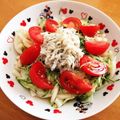 EMSSJ５'s cooksnap of when they made さっぱりサラダうどん.