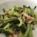 ＊ずみちゃん＊'s cooksnap of when they made きゅうりとカニカマで♪簡単ナムル.