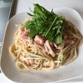 みひょみひょ's cooksnap of when they made 混ぜるだけ♪トマトとゴマの冷製パスタ.
