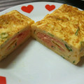 クックB3WLCY☆'s cooksnap of when they made 我が家の明太子とネギの卵焼き.