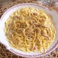 ルロワ・モワ's cooksnap of when they made 簡単絶品！☆カルボナーラ・スープパスタ☆.