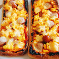 ころもちごはん's cooksnap of when they made お揚げさんピザ.