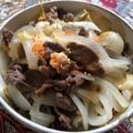 Kappa's cooksnap of when they made 簡単美味！牛とじ丼♪.