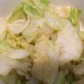 warm3a's cooksnap of when they made 【減塩】キャベツ煮びたし 私の黄金比.