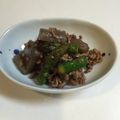 モコkitchen's cooksnap of when they made ご飯に盛って☆簡単ひき肉＆こんにゃく炒め.
