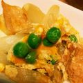 kanaria3's cooksnap of when they made さやえんどうと厚揚げの卵とじ♬.