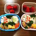 aekh5HLife's cooksnap of when they made 簡単☆可愛い♪キャラ弁当☆こいのぼり弁当.