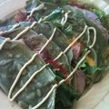 Eye candy's cooksnap of when they made 朝食に★簡単♪青汁de緑のブリトー♪.