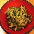 ちるどん's cooksnap of when they made 簡単！ゴーヤのサッパリ和え.