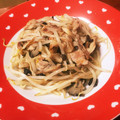 ♪ゆかたん♡'s cooksnap of when they made 簡単！ヒラタケともやしのバター醤油炒め.