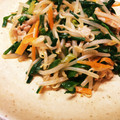 kamesayo's cooksnap of when they made もやしとにらの甘辛炒め煮.