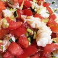 サイクリングママ's cooksnap of when they made アルゼンチン赤海老のタルタルサラダ。.