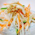 yummy?'s cooksnap of when they made 簡単！千切り野菜とかにかまのサラダ.