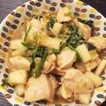 メープル♡'s cooksnap of when they made 鶏むねと✿長いもの✿ねぎだれ✿炒め.