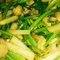 ROROとTORA's cooksnap of when they made 鶏むねと✿長いもの✿ねぎだれ✿炒め.