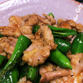 sally☆彡's cooksnap of when they made せせりとししとうのガーリック塩炒め.