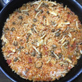 黒猫ぶんぶん's cooksnap of when they made 秘密のソースで☆海鮮パエリア.