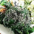 ユーロン's cooksnap of when they made ほうれん草の胡麻和え♪.