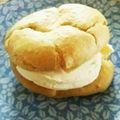 あーもこ's cooksnap of when they made シュー皮が破れたら・シューアイス.
