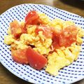 YUKIKI☆'s cooksnap of when they made 卵とトマトのオリーブ油炒め.