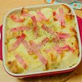 黒猫Sa's cooksnap of when they made パンの耳グラタン.