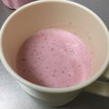 ポメちょん's cooksnap of when they made いちごスムージー.