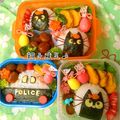＊もこ＊もこ＊'s cooksnap of when they made キャラ弁❁パトカー.