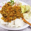 ゆきもっちん's cooksnap of when they made 高野豆腐でヘルシー♡夏野菜ドライカレー.