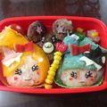 kanabun7's cooksnap of when they made キャラ弁★ツムツム風☆プリキュア☆彡.