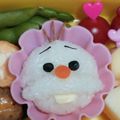 mamayuky's cooksnap of when they made ツムツムオラフ♬アナと雪の女王♬キャラ弁.