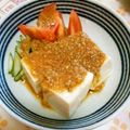 とのみん's cooksnap of when they made ∮ すり胡麻たっぷり✰彡豆腐のサラダ ∮.