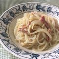 りぃべちゃん's cooksnap of when they made ダイエットにも◎！白滝カルボナーラ.