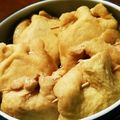 cocoりえ's cooksnap of when they made 簡単♡鶏ひき肉と豆腐のヘルシー巾着.