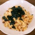 あいらぶぞうさん♪'s cooksnap of when they made 納豆炒飯♡にんにくバター醤油味.