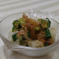 ☆NKRYU☆'s cooksnap of when they made ♦オクラのみぞれ和え.