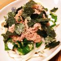 しずく☆彡's cooksnap of when they made さっぱり！わさび入りツナとオクラのうどん.