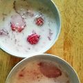 rei☆chel's cooksnap of when they made めっけもん♪いちごミルクプリン.
