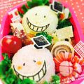 YU-ZEN's cooksnap of when they made 暗殺教室 殺せんせーおにぎり キャラ弁.