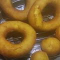 ゆままやたん's cooksnap of when they made 分厚いザクフワ☆かぼちゃドーナツ.