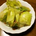 卵せんべい's cooksnap of when they made 歯ごたえシャキシャキレタスの胡麻和え.