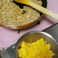 ☆DEKO's cooksnap of when they made ☆簡単☆★万能★鶏そぼろの3色丼.