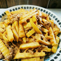 coco0024's cooksnap of when they made ヨシダソースで簡単、たけのこと豚挽肉炒め.