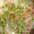 卵せんべい's cooksnap of when they made えんどう豆のスープ煮.