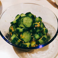yumitaiko's cooksnap of when they made 簡単!!中華風きゅうりの浅漬け(醤油味).