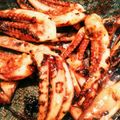 nagatodo's cooksnap of when they made 韓国風イカゲソ焼き.
