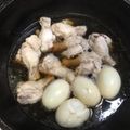 書セラピスト流香's cooksnap of when they made ☆卵と手羽元のおいしい煮☆.